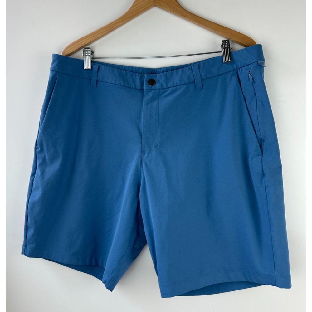 Lululemon Commission Classic-Fit Short 9" Warpstreme Soft Denim Blue Men's 38 - Picture 14 of 14